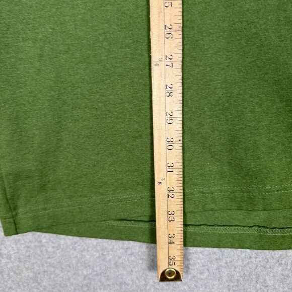 Carhartt Men's Size 2XL XXL Loose Fit Long Sleeve Crewneck T-Shirt Green Casual - Picture 3 of 7